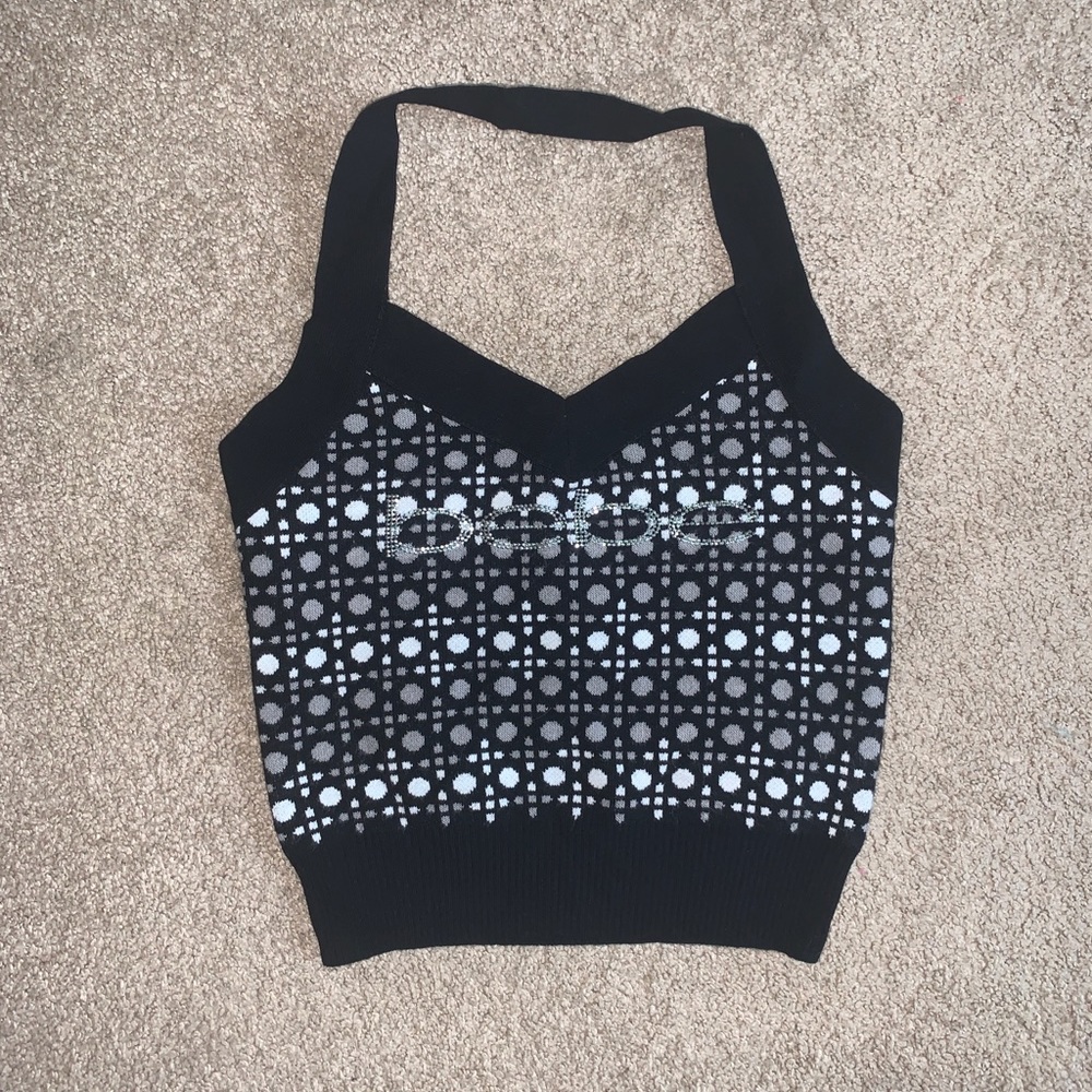 Bebe Cropped Halter